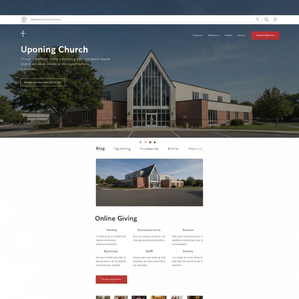 Greater Pine Grove Church website screenshot